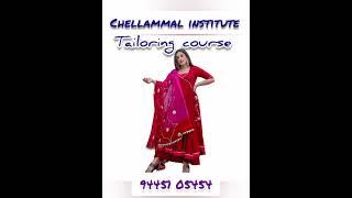 TAILORING COURSE BEST CHELLAMMAL INSTITUTE MADURAI-9445105454