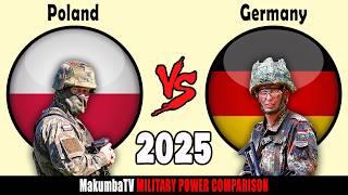 Polska vs Niemcy 2025 | Porównanie siły militarnej #militarypower