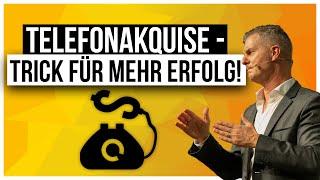 Telefonakquise - Trick für mehr Erfolg! (2024) Direkt zum Entscheider - vorbei am Abfangjäger!