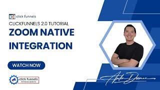 How To Integrate Zoom Inside of ClickFunnels 2.0 - ClickFunnels 2.0 Tutorial
