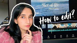 How to edit *aesthetic* videos on phone as a beginner ️ #aestheticvideoediting