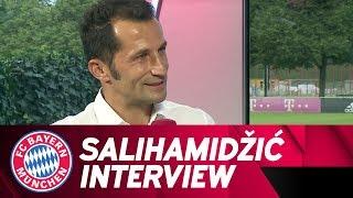 "I always give 100 %“ – our new sporting director Salihamidžić gives his first interview