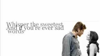 Leighton Meester ft Garrett Hedlund - Give In To Me w/lyrics on screen