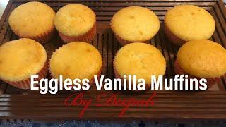 Learn How to Make Delicious Vanilla Muffins WITHOUT EGGS - It's So Easy!