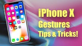 iPhone X Gestures, Tips and Tricks!