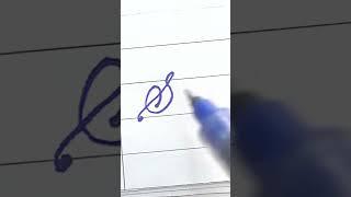 S s - How to write English Capital and small letters a to z | Cursive writing a to z #shorts