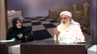 Talkig B/W Maulana Abdul Aziz and Tayyaba Khanum on Religious point