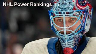 NHL Power Rankings, November 23rd 2024 Edition