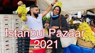 HOW CHEAP IS GROCERY IN ISTANBUL || FOOD TOUR || VLOG || FATMA AHMED