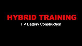 5. HV Battery Construction