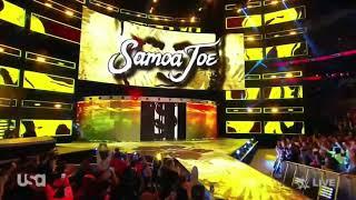 Samoa Joe Returns To Raw -- Massive JOE Chants