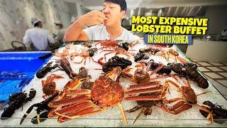 3 HOURS Eating EVERYTHING at The MOST EXPENSIVE Buffet in South Korea | WORLD'S BEST Lobster Buffet!