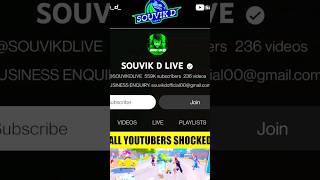 SOUVIK D  in my live stream  #shorts #souvikd