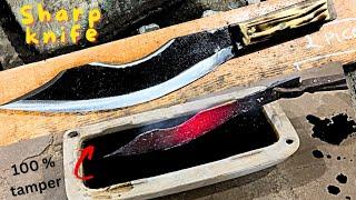 How to Make a Professional Bowie Knife | Expert Blacksmithing Guide