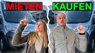 Wohnmobil mieten oder kaufen - wann lohnt sich was?