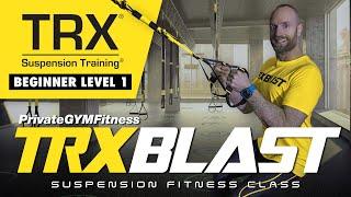 🟡  TRX Upper Body Workout (W2, D2) | Level 1 for Beginners  TRXBLAST 200-300 kcal