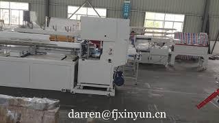 Línea de producción completa máquina automática de fabricación de papel maxi roll