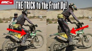 The Trick to Lifting the Front Tire