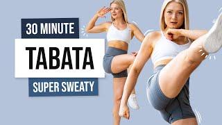 30 MIN KILLER HIIT TABATA WORKOUT - Full Body, No Equipment, No Repeat - With Tabata Songs