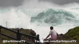 Waves As High As Buildings - Earth Uncut TV Shorts