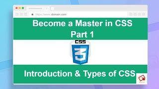 Become a Master in CSS | CSS Tutorial for beginners full | Part 1