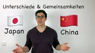 Unterschied & Gemeinsamkeiten Japan vs China