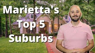 Top 5 Suburbs of Marietta Georgia // Living in Atlanta Georgia