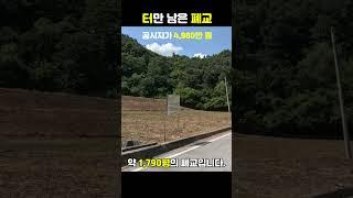 [빈집여지도]1790평 폐교 교육청 공시지가 4980만원 #영월 #폐교 #지방소멸 #폐교정보 #emptyhouse #closedschool #shorts #廢校
