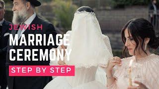 STEP BY STEP JEWISH MARRIAGE CEREMONY! FT my beautiful sister  drop your questions in the comments!