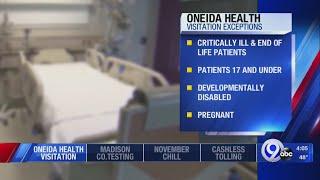 Oneida Health restrictions