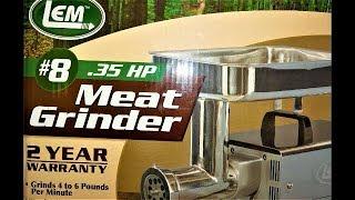 Using an LEM #8 Meat Grinder to Grind Venison