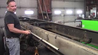 FREIGHTLINER M2 106 FRAME SHORTENING! MOVING THE AXLE FORWARD! TIGER TOOL 20175