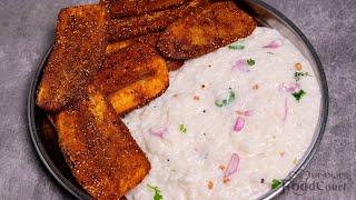 Lunch Menu #5/ Vazhakkai Fry/ Curd Rice