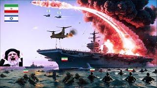 Iranian Warship and Aircraft Was Sunk by Israel Navy! Iran suffer a big loss