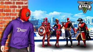 ကျွန်တော် Deadpool ဝတ်စုံတွေကို ခိုးခဲ့တယ် | I stole Deadpool Suits in GTA V | SMART On Live