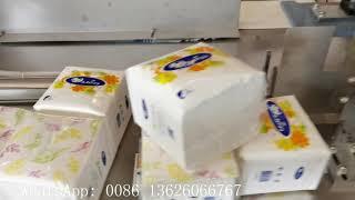 Two heads napkin tissue paper packing machine price