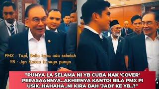 RAMAI TERHIBUR YB.SYED SADDIQ 'TERLEPAS' CAKAP BELLA MILIKNYA BILA DIUSIK OLEH PMX..!