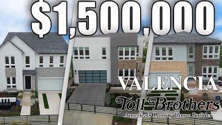 What $1,500,000 Homes Look Like in Valencia, California | Toll Brothers 5 Bedroom 4.5 Bathroom