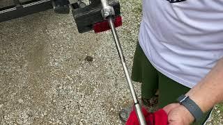 Boat steering cable repair