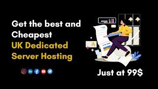 Get the best and Cheapest UK Dedicated Server Hosting by @OnliveServer