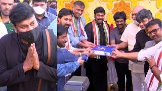 #Mega154 Movie Launch Video | Megastar Chiranjeevi | Director Bobby | Devi Sri Prasad | News Buzz