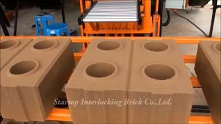 Startop Interlocking Brick - Automatic Hydraulic press machine Model: 25A2 with Mixed Sets