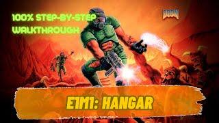 Ultimate Doom (100%) Walkthrough (E1M1: Hangar)