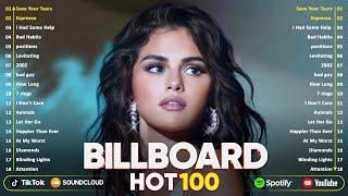 Billboard Hot 100 -  Dua Lipa, Adele, Miley Cyrus, Rema, Selena Gomez, Justin Bieber, Sia, Charlie