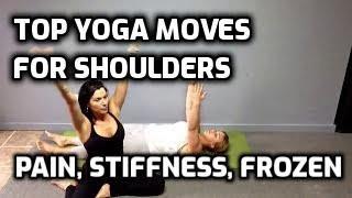 Yoga for Tight Shoulders: Top 5 Yoga moves for tight shoulders | Gwen Lawrence