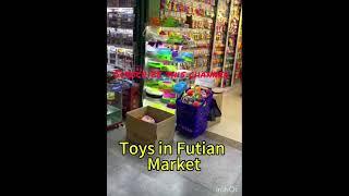 Toys in yiwu Futian market #wholesaletoymarket