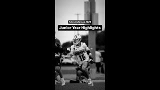 Tate Anderson 2025 Junior Year Highlights