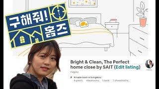 랜선집들이! 캘거리 에어비앤비 시작해요