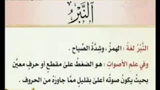 النبر في القرآن الكريم..... الدكتور أيمن سويد