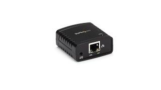 10/100Mbps Ethernet to USB 2.0 Network LPR Print Server - PM1115U2 | StarTech.com